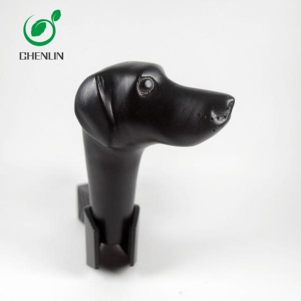 Lightweight Mini Umbrella Wooden Dog Head Handle With Black Walnut Material