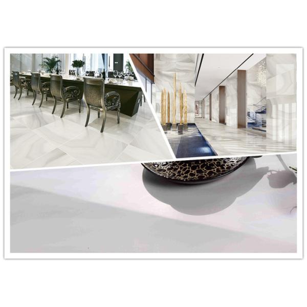 Agate Beige Color Polished Marble Porcelain Tile 60*120cm For Living Room Indoor Porcelain Tiles