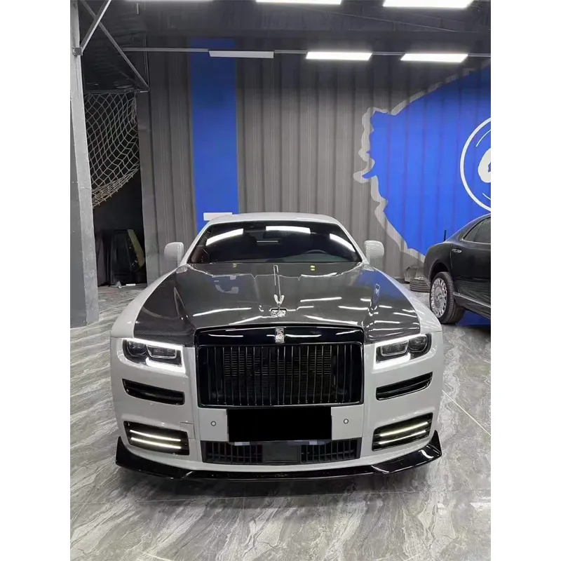 Dry Carbon Fiber Ghost Body Kit Front Bumper Side Skirts Rear Bumper Fender Hood