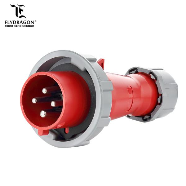 16 amp CE certificated 4 pole industrial equipment installation fitting Connector for aviation and dock