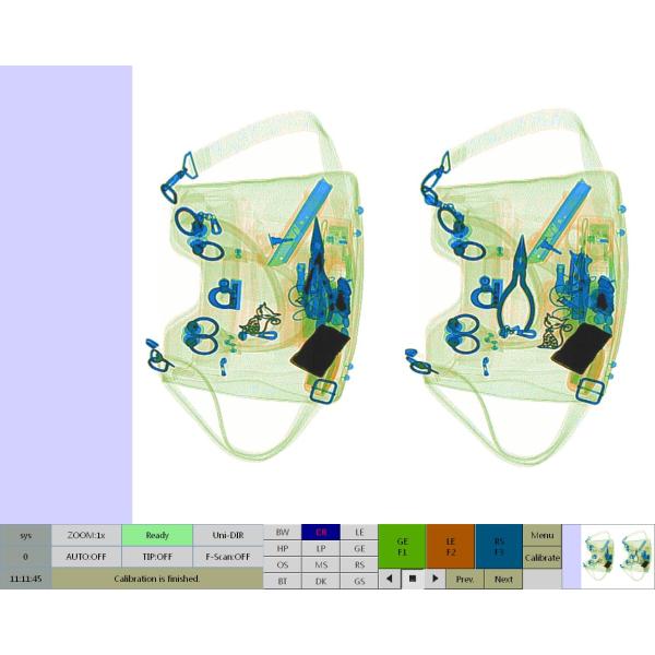 Автоматическая помещая в архив машина блока развертки багажа с Унинтерруптабле электропитанием