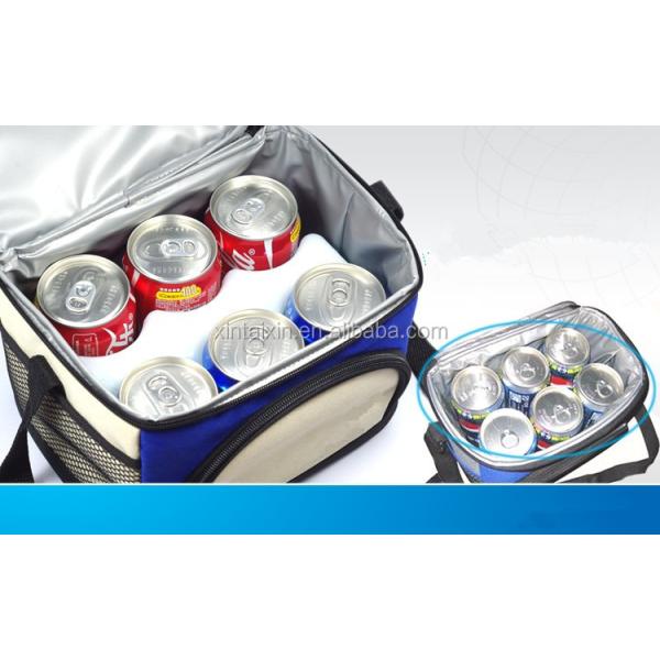 OEM Food Delivery Insulated Tote Lunch Bag Travel Cooler Bag 600d Heat Preservation