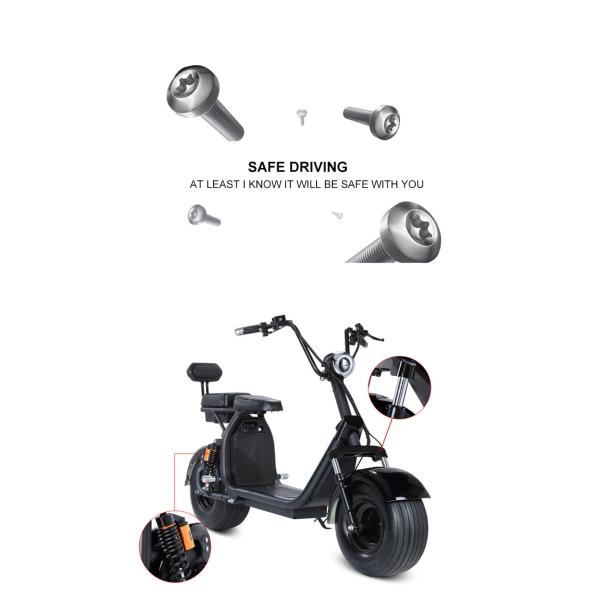 60 Volt 12ah Two Wheel Off Road Electric Motor Scooter With Removable Battery