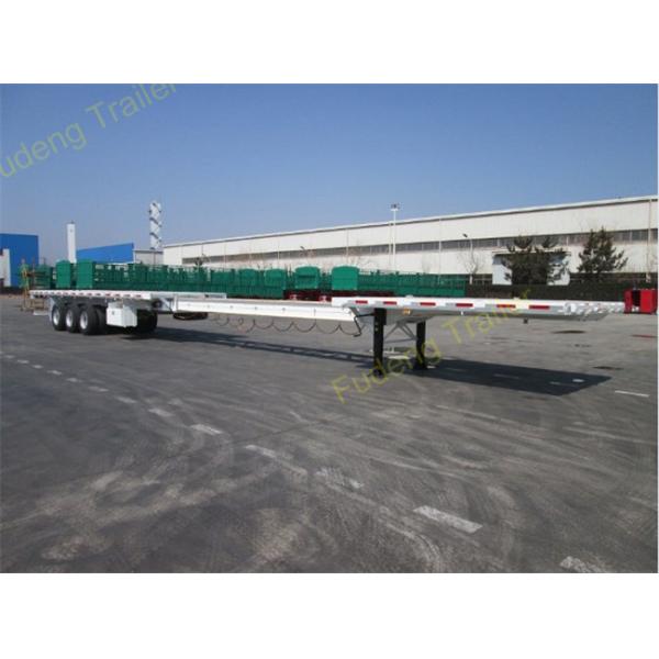 43 - 56 Meters Extendable Lowboy Trailer For Hydraulic Steering Wind Blade Carry