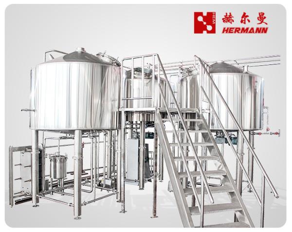 2000L Stainless Steel 304 Turn Key Craft Beer Machine Easy Maintenance And Operating