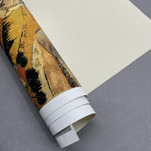 High Durability Matte Inkjet 360gsm Pure Cotton Canvas For Wall Decoration