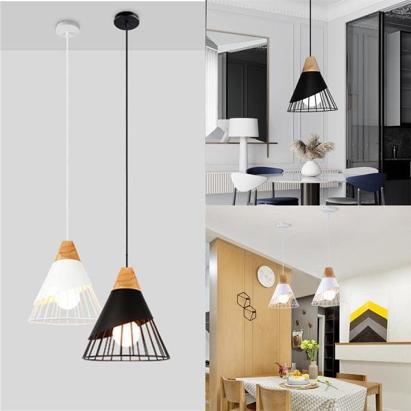 Retro Pendant Lamp E27 LED Bulb Metal Mesh Design Single for Home Cafe Hotel Loft Pendant Lights(WH-VP-97)