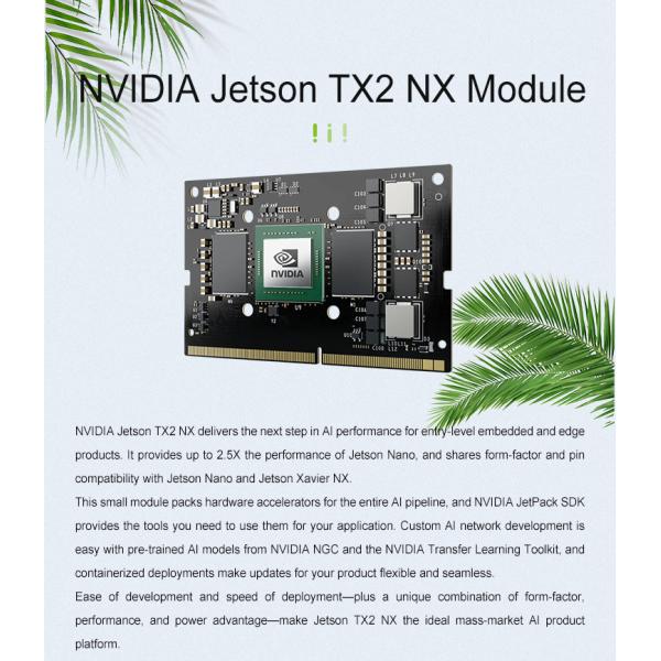 AI Embedded NVIDIA Jetson Module TX2 NX Edge Computing Development Board Processor 900-13636-0010-000