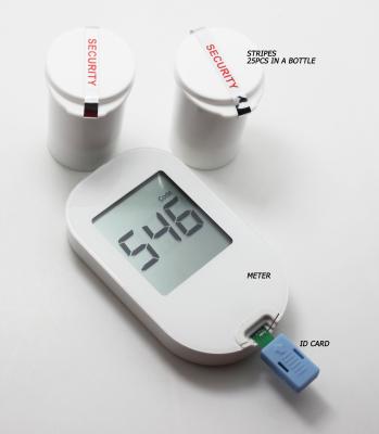High Blood Glucose Meter , Blood Glucose Testing Machine with Test Strips