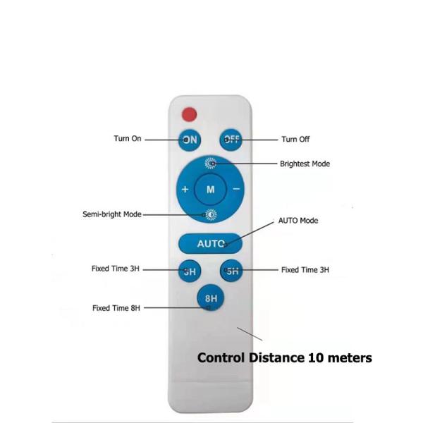 Solar Powered Outdoor Waterproof LED Street Lights , CE FCC Motion Sensor Wall Light