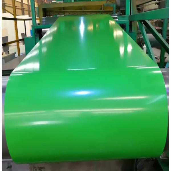 Green Hot Dipped Prepainted Cold Rolled Steel Coil 0.2-4.0mm