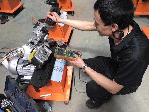 2800W Anti Rust Small Table Plate Edge Beveling Machine , Plate Beveler