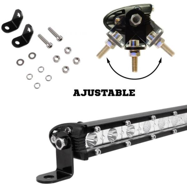 Super Slim Led Light Bar Single Row 7