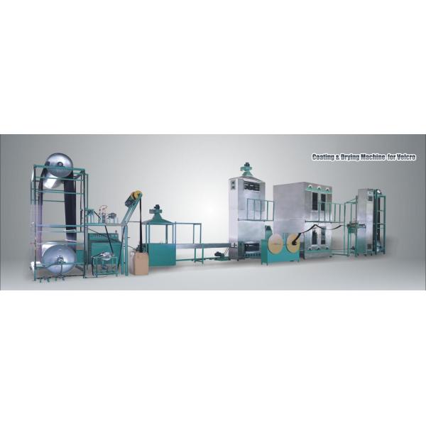 High Output Hook And Loop Machine with 220 mm Glued Ribbon Width and 130°C ~150°C Temperature Range