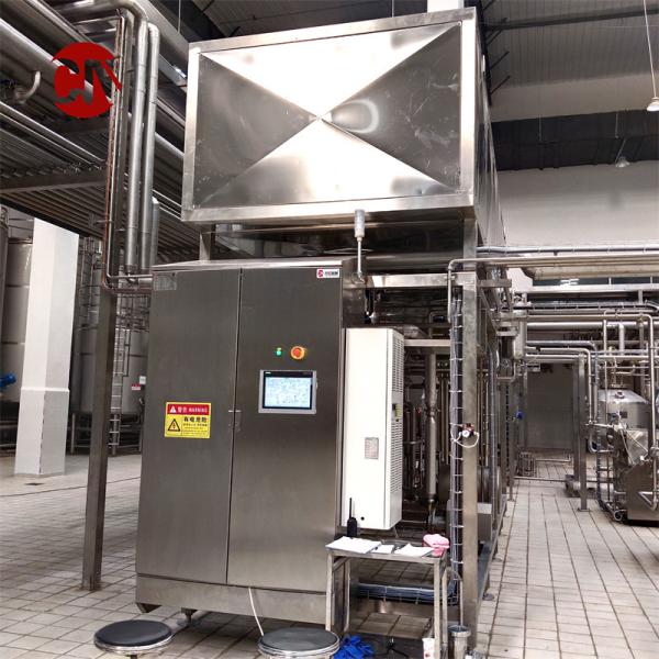 1000L/H máquina de pasteurización de jugos de bebidas de leche pequeñas
