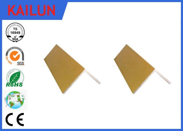 6063 Alloy Aluminum Extrusion Corner For Buildings , Powder Coating Aluminium Angle 30 X 20 mm