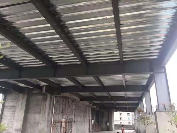 3 Floors Steel Frame Office Building / Residential House Resistant 8-9 Earthquake Grade
