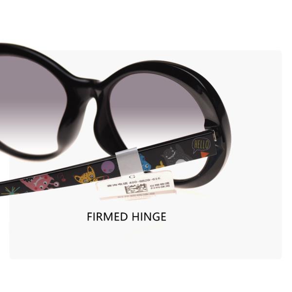 KIDS SUNGLASS 63210 PLASTIC OVAL DESIGN COLORFUL LENS GIRL CUTE GLASSES