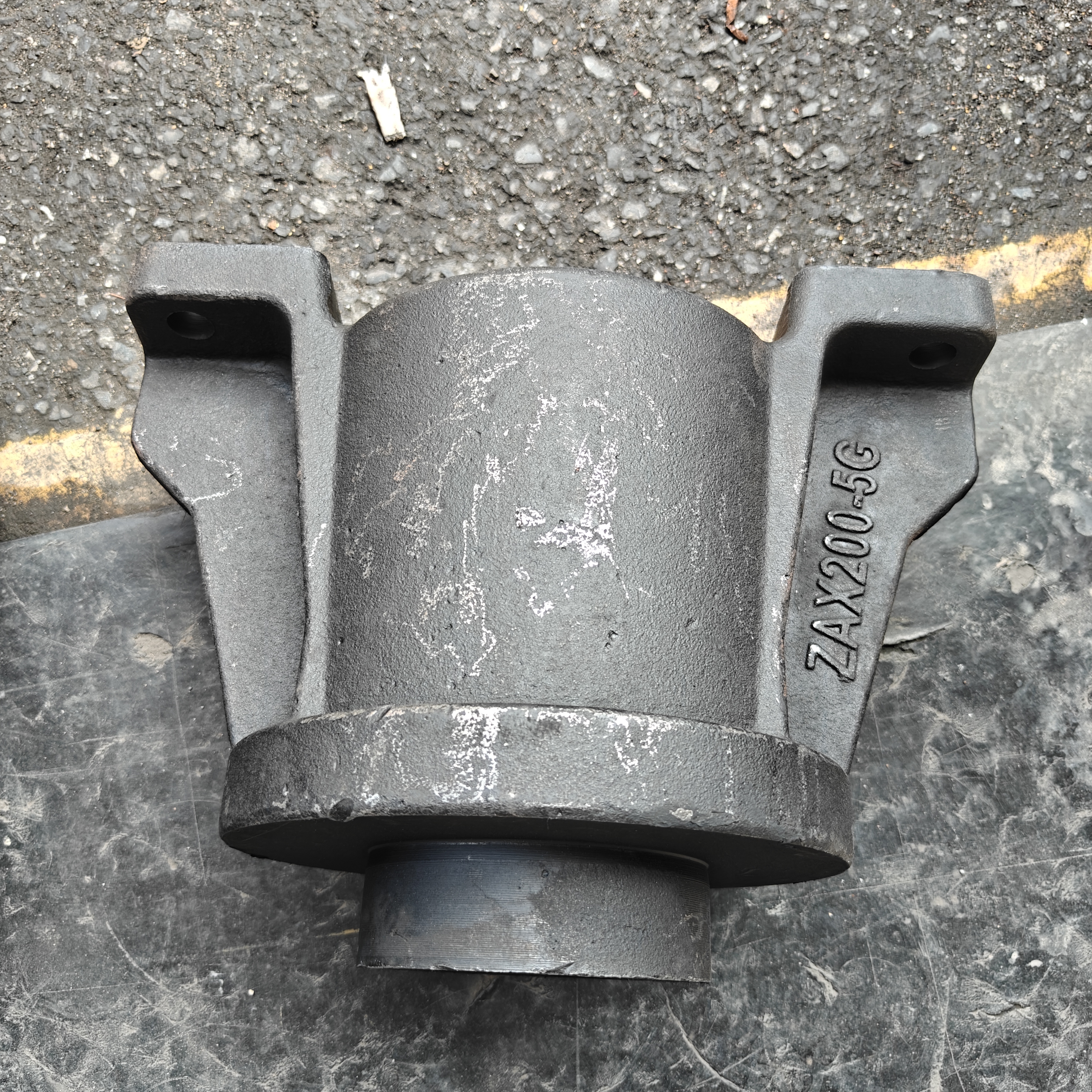 Wear Resistant Alloy Steel Excavator U Bracket Swing Arm Linkage For Hitachi ZX200-5G Construction Machinery Replacement Part