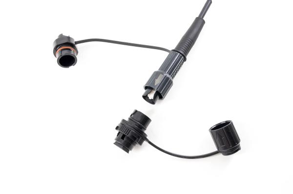 Outdoor Waterproof SC Fiber Optic Patch Cord Huawei Compatible 10m 20m 50m IP67