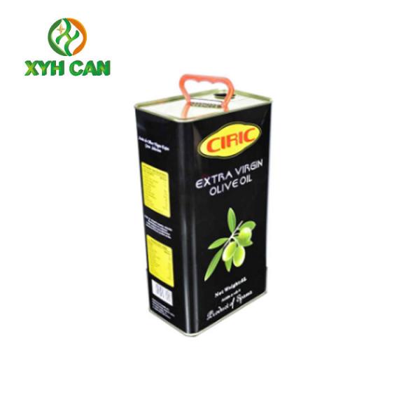 Tin Cans para latas do armazenamento do metal de Tin Cans Eco-Friendly do óleo de 12oz Olive Oil Empty Tall Olive