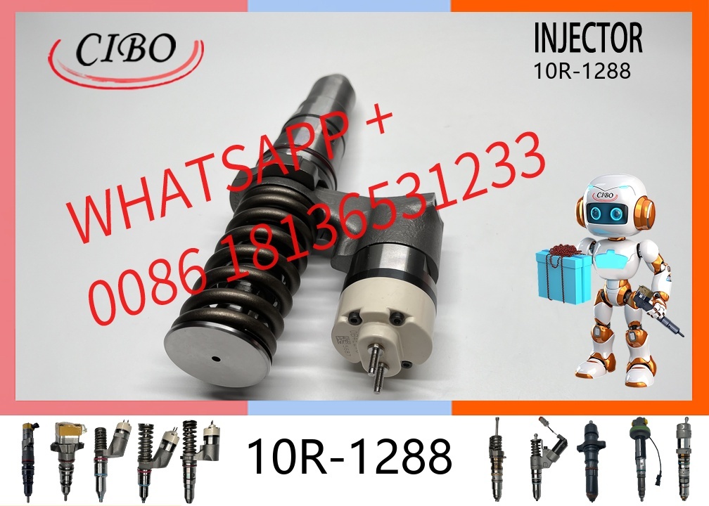 original 10R-1288 Diesel Fuel Injector for  3508 3512 3516 3508C 3512C 3516C Engine Replacement for OEM 392-0206 20R-1270 250-1306 Injector Assembly original new injector