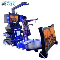 Une machine de danse du joueur VR avec le simulateur de tir de jeu du COSMOS VR de HTC