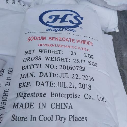 Food Additive Sodium Benzoate NaC6H5CO2 CAS 532-32-1 EINECS 208-534-8 for Food Industry