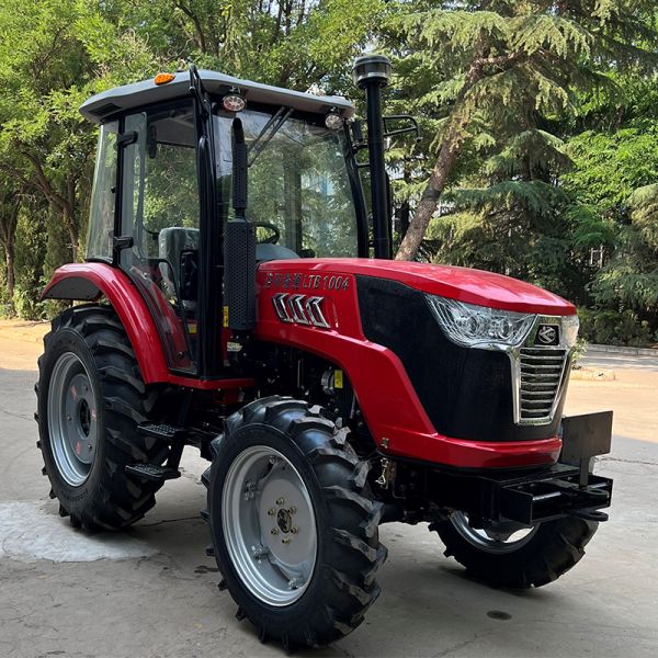 Agricultural Tractor with 12 Forward and 12 Reverse Gears, 73.5 kW Rated Power, and All Hydraulic Steering for Efficient Farm Operations