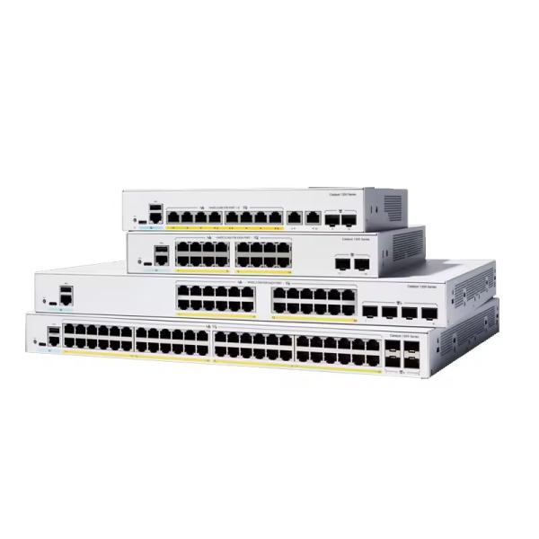 C1200 Series 24-Port Gigabit Ethernet Switches with POE Function and 3.5