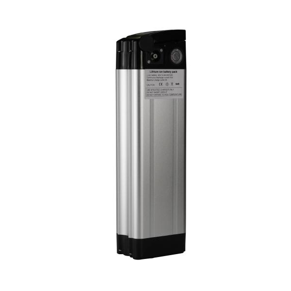 Batterie de vélo électrique à poisson argenté 1000W 24V 36V 48V 10ah 15ah 20ah Batterie de scooter électrique Batterie de vélo 18650 Cell Downtube Batterie à ions de lithium pour une alimentation plus propre