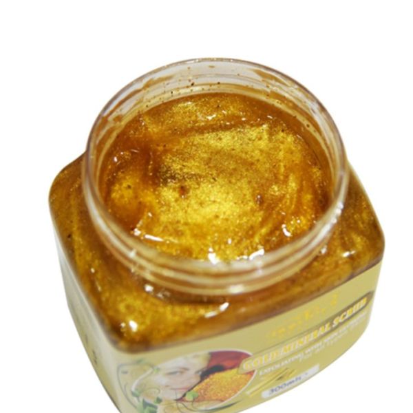 Customized Deep Cleansing Moisturizing Gold Mineral Scrub With Natural Botanical Extracts