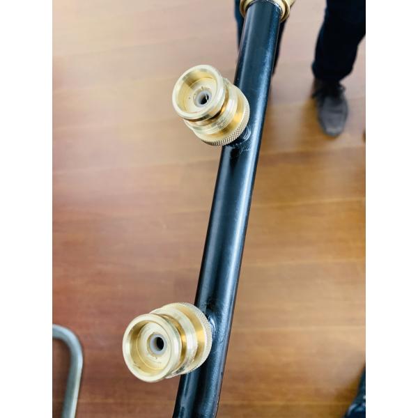 Наружный обогреватель выход Пропан распределительный лампа столб Идеально подходит для BBQ и терраса отопления