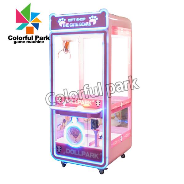 Coin Operated Pusher Claw Crane Machine Deck Mobile Toy Doll Machine