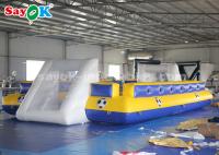 Terrain de football gonflable du football 8*5m de PVC de bâche de jeux gonflables gonflables géants de sports