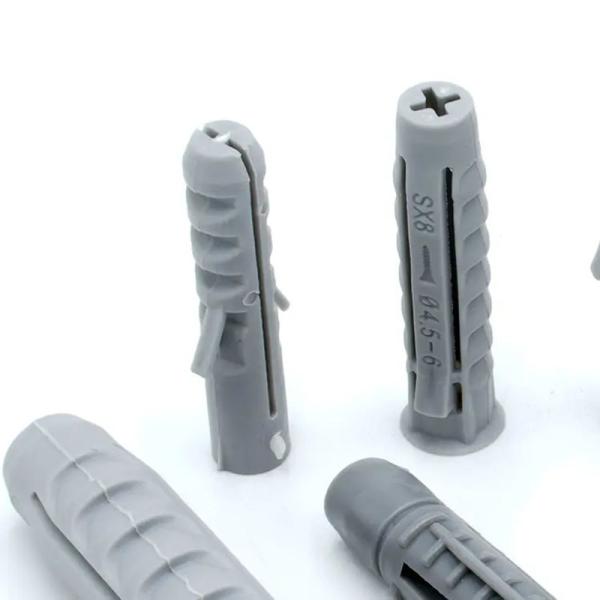 6-42 mm Plastique creux en plastique Ancres murales sèches Auto-perçage fixations