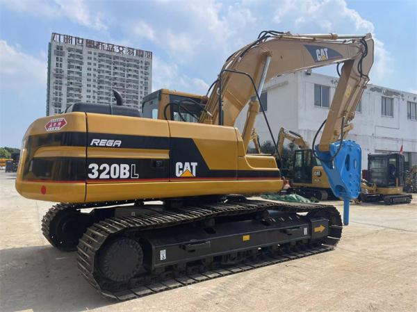 Used CAT 320BL Excavator With Hammer Second Hand Caterpillar 320 Excavator