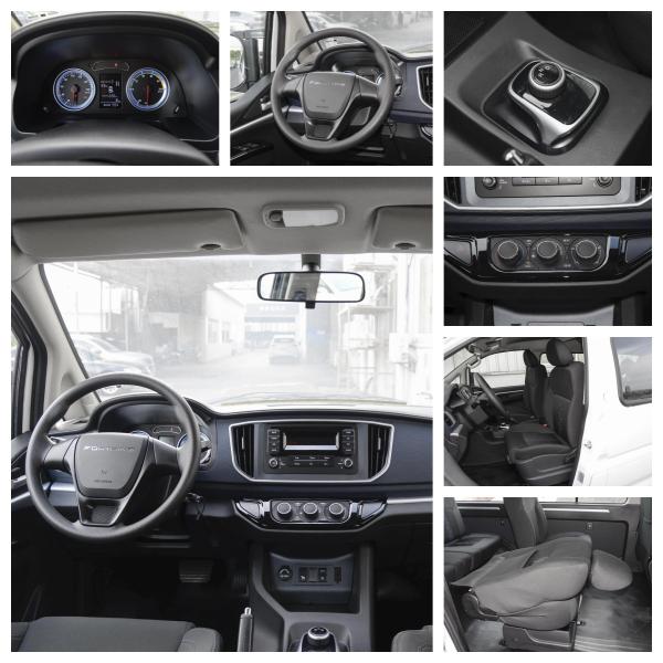 Общий крутящий момент двигателя N.m 100-200Nm Dongfeng EV M5 MPV 7/9 сидений Модный современный электромобиль