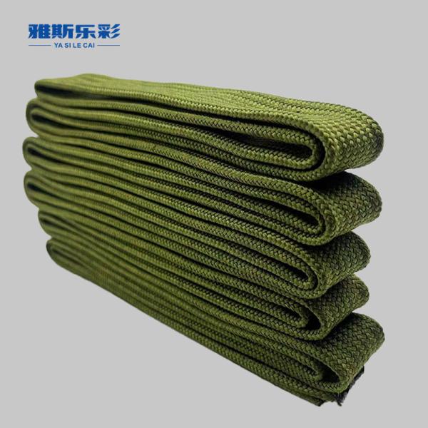 Polyester Military Green Wire Cable Sleeves Nylon Cable Sleeve