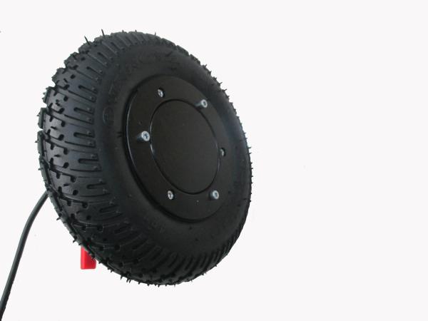 8'' 150W 24V Disabled Electric Wheelchair Motors With Grey Solid Tyre