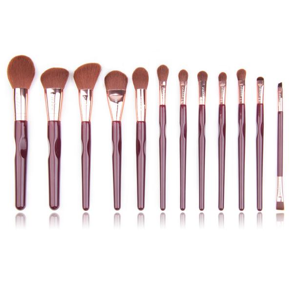 Пластиковый набор щетки макияжа 7pcs Taklon синтетический полный