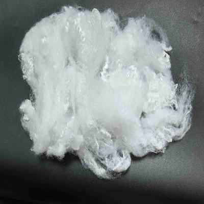 Fibra retardante de chama acrílica de baixa resistência Branca Virgem 2D Microfibra 51mm