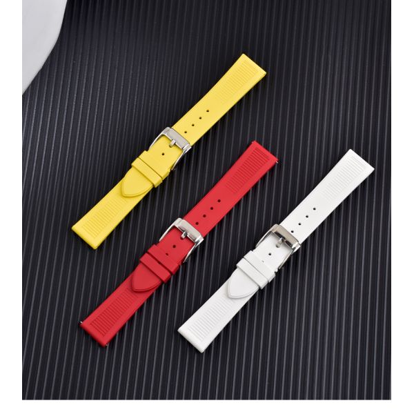 Charming FKM Fluororubber Strap · Customizable Logo And Colors | Pin Buckle - China Wholesaler SHX