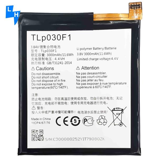 3000 мАч полимерная батарея для BlackBerry DTEK60 TLP030F2 Мобильная телефонная система Модель 6070