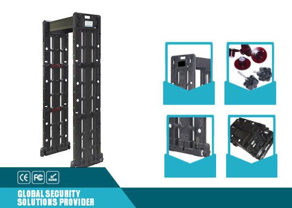 Amper - Proof Airport Security Metal Detectors For Indoor / Outdoor ZAD-600T
