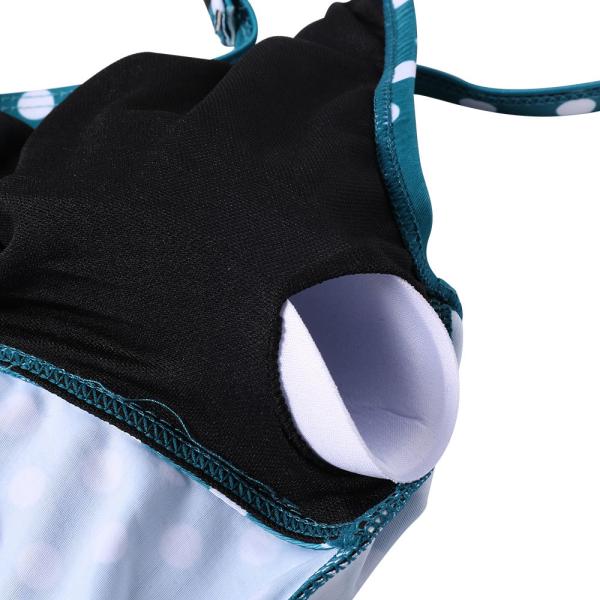 NAILANG High Waist Bikini Flounced Swimwear Women Two Piece Swimsuit With spot