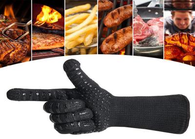 Customized Logo Heat Resistant Safety Gloves 7 / 10 Gauge Seamless Double Layer