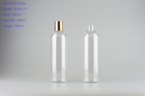 400ml high quality clear PET bottle,hair conditioner bottle with lotion pump