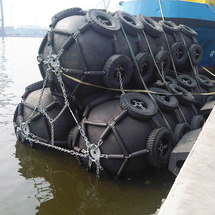 High Performance Marine Inflatable Fender NR/SBR Blend Rubber 0.5-4.5m for Offshore Dock Weather Resistant Wholesale