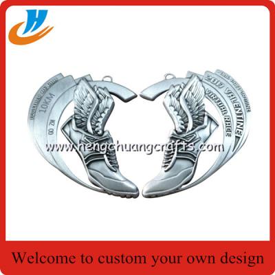 3D metal medals,die casting metal medals sports medals alloy engraved